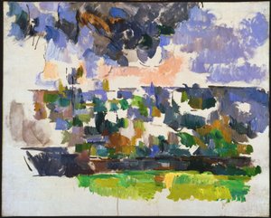 Hagen ved Les Lauves (Le Jardin des Lauves) av Paul Cézanne