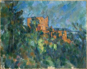 Black Castle, 1903-1904. av Paul Cézanne