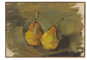 To pærer, ca. 1875 av Paul Cézanne