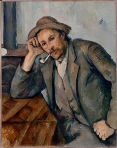 Lengende røyker av Paul Cézanne