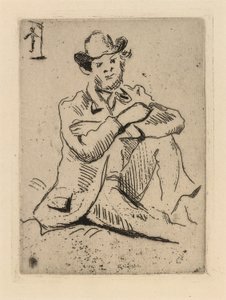 Guillaumin med den hengte mannen av Paul Cézanne
