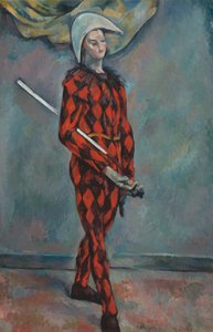 Harlekin av Paul Cézanne