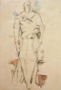 St. George etter Donatello av Paul Cézanne