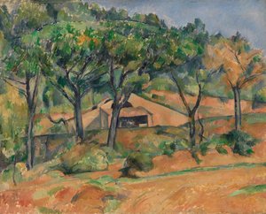Hus i Provence av Paul Cézanne