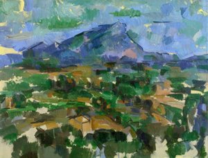 Sainte-Victoire-fjellet av Paul Cézanne