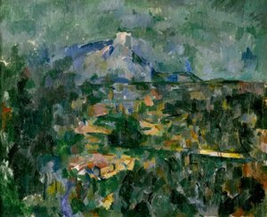 Sainte-Victoire-fjellet av Paul Cézanne
