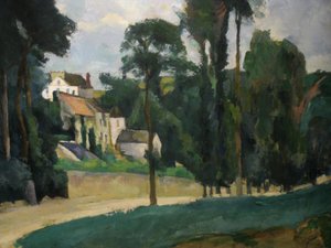 Veien til Pontoise av Paul Cézanne