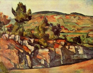 Veien i Provence av Paul Cézanne