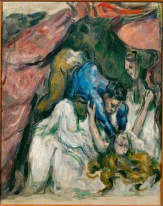 Den kvelete kvinnen av Paul Cézanne