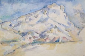 Sainte Victoire-fjellet av Paul Cézanne