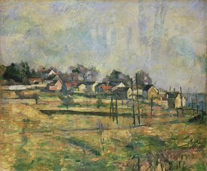 Landskap, ca. 1873-77 av Paul Cézanne