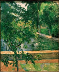 Jas de Bouffan-bassenget av Paul Cézanne