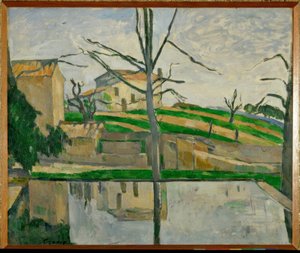 Jas de Bouffan-bassenget av Paul Cézanne