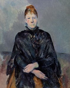 Madame Cezanne av Paul Cézanne