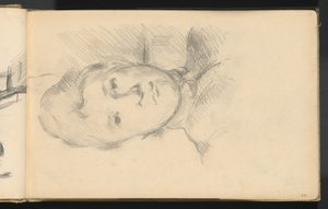Madame Cezanne av Paul Cézanne