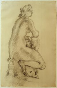 P.Cézanne, Kauernde Venus av Paul Cézanne