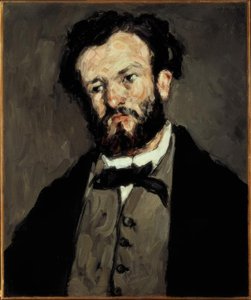 Portrett av Valabregue av Paul Cézanne