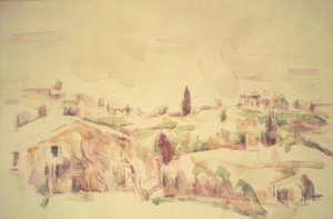 Provençalsk landskap av Paul Cézanne