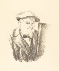 Selvportrett, 1898. av Paul Cézanne