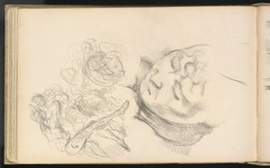Studier inkludert Madame Cézanne av Paul Cézanne