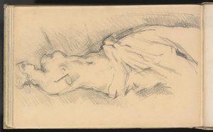 Studie av "Venus de Milo" av Paul Cézanne