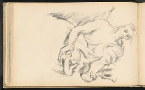 Studie av en engel i Rubens