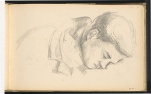 Kunstnerens sønn av Paul Cézanne