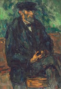 Gartneren Vallier, 1906 av Paul Cézanne