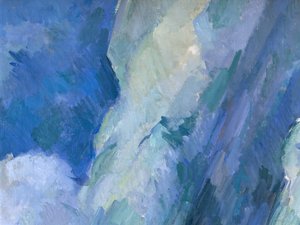 The Large Bathers, ca. 1900-06 olje på lerret detalj fra 2052 av Paul Cézanne
