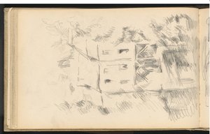 Møllen av Paul Cézanne