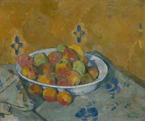 Platen med epler, ca. 1877. av Paul Cézanne