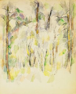 Woodland Scene, ca. 1900-1904 av Paul Cézanne
