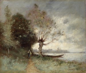 Bank of the Loire nær Chouze
