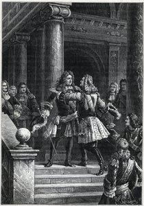 Rastatt-traktaten - Prins Eugene av Savoy og marskalken de Villars (kommandanter for motstridende styrker i den spanske arvefølgekrigen) - Spanias arvefølgekrig (1701 til 1714) - Rastatt-traktaten - Møtet mellom Marechal de Villars og Eugene de Savoie