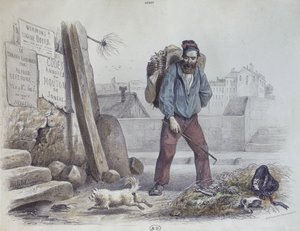Utsultet mann under Paris-kommunen av Paul Edmond Henry