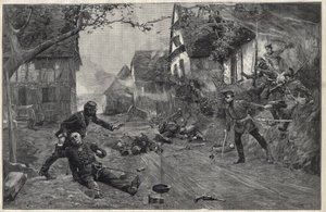 Krigen 1870-1871 - i slaget ved Woerth (eller slaget ved Froeschwiller Woerth, Froeschwiller-Woerth), 6. august