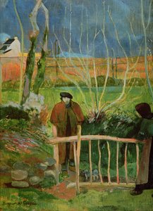 Hei Monsieur Gauguin, ca. 1889 (olje på lerret) av Paul Gauguin