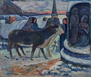 Julenatt - Velsignelsen av oksene av Paul Gauguin