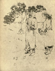 Tegning, 1936 av Paul Gauguin