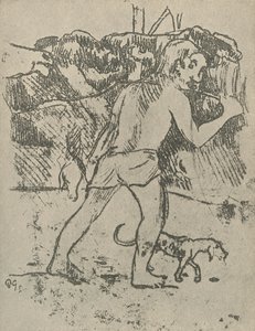 Tegning, 1936 av Paul Gauguin