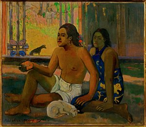 Butikkarbeid (olje på lerret) av Paul Gauguin