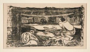 Innsiden av boksen av Paul Gauguin