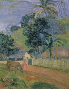 Landskap av Paul Gauguin