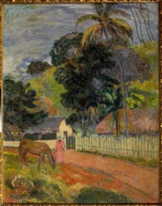 landskap av Paul Gauguin