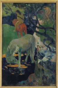 Den hvite hesten av Paul Gauguin