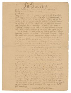 Smilet: Seriøs journal, 19. september 1899 av Paul Gauguin
