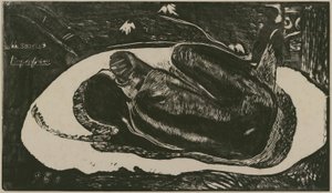 Manao Tupapau (Spirit of the Dead ser på) av Paul Gauguin
