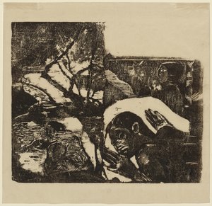 Tupapau ønsker av Paul Gauguin