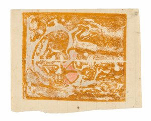 Maorier og dyr av Paul Gauguin
