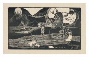 Maruru (Offerings of Gratitude), fra Noa Noa Suite av Paul Gauguin